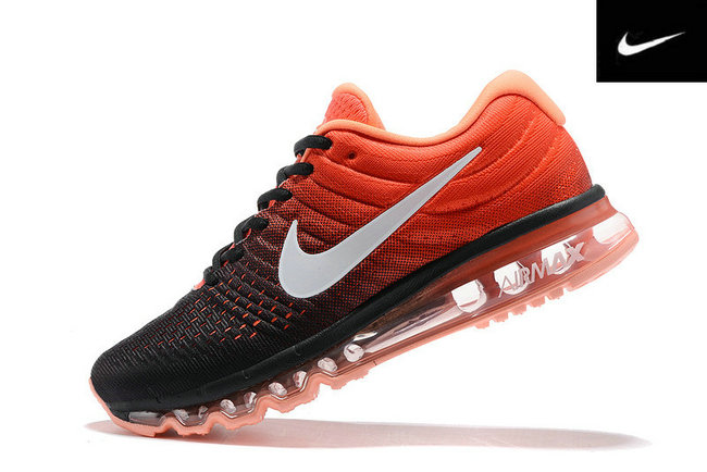 nike air max 2017 chaussures sports noir orange de <nike air max ... nike air max 2017 chaussures sports noir orange
